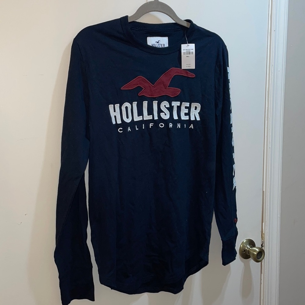 NWT men's classic Hollister long sleeve